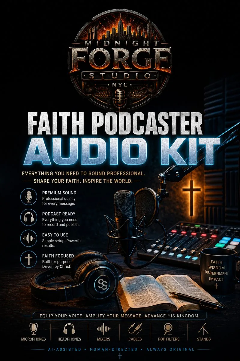 Faith Podcaster Audio Kit cover