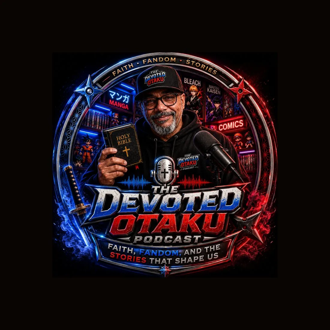 The Devoted Otaku podcast logo